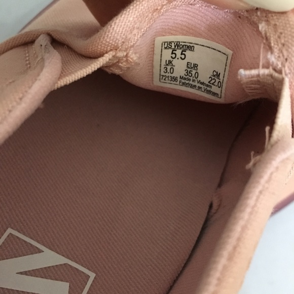 Vans Old Skool Slip On Pink Gum Sole Sneakers - Picture 5 of 6